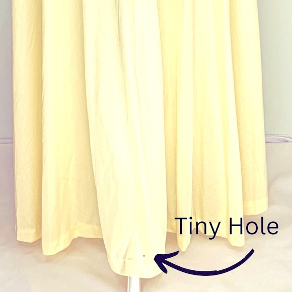 Vintage Lily of France Peignoir Yellow Rosa Puleo Szule  NWT size Medium - Picture 14 of 16